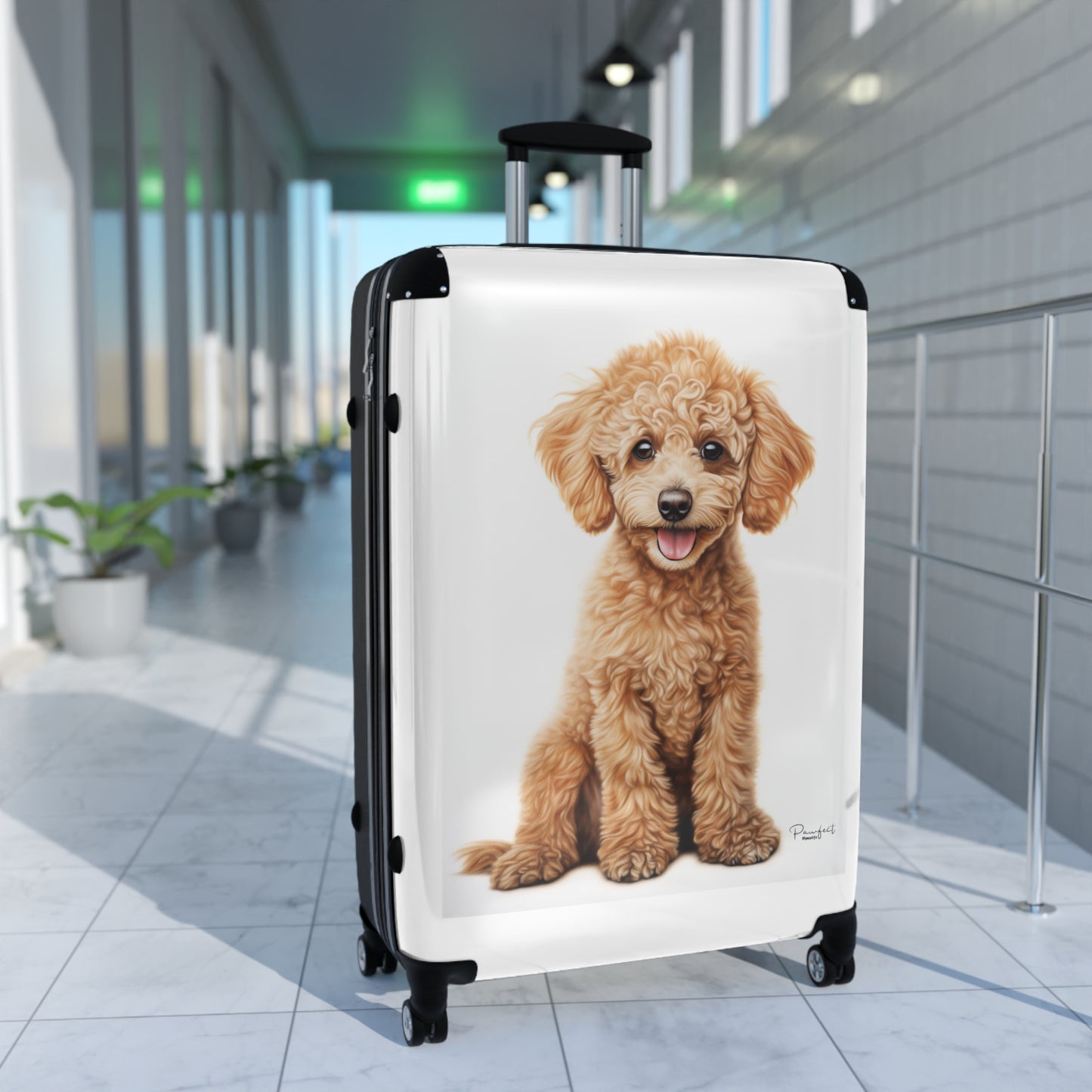 Poodle Suitcase