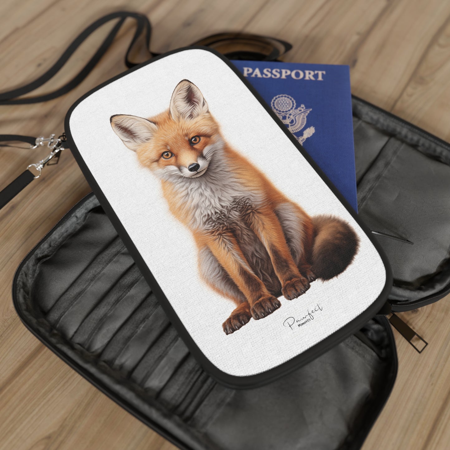 Red Fox Passport Wallet