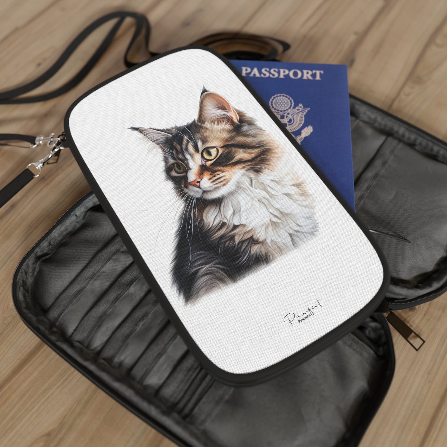 Maine Coon Passport Wallet