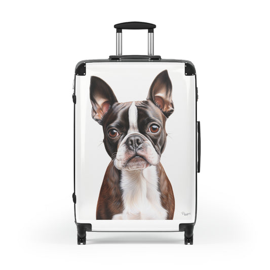 Boxer Terrier Suitcase