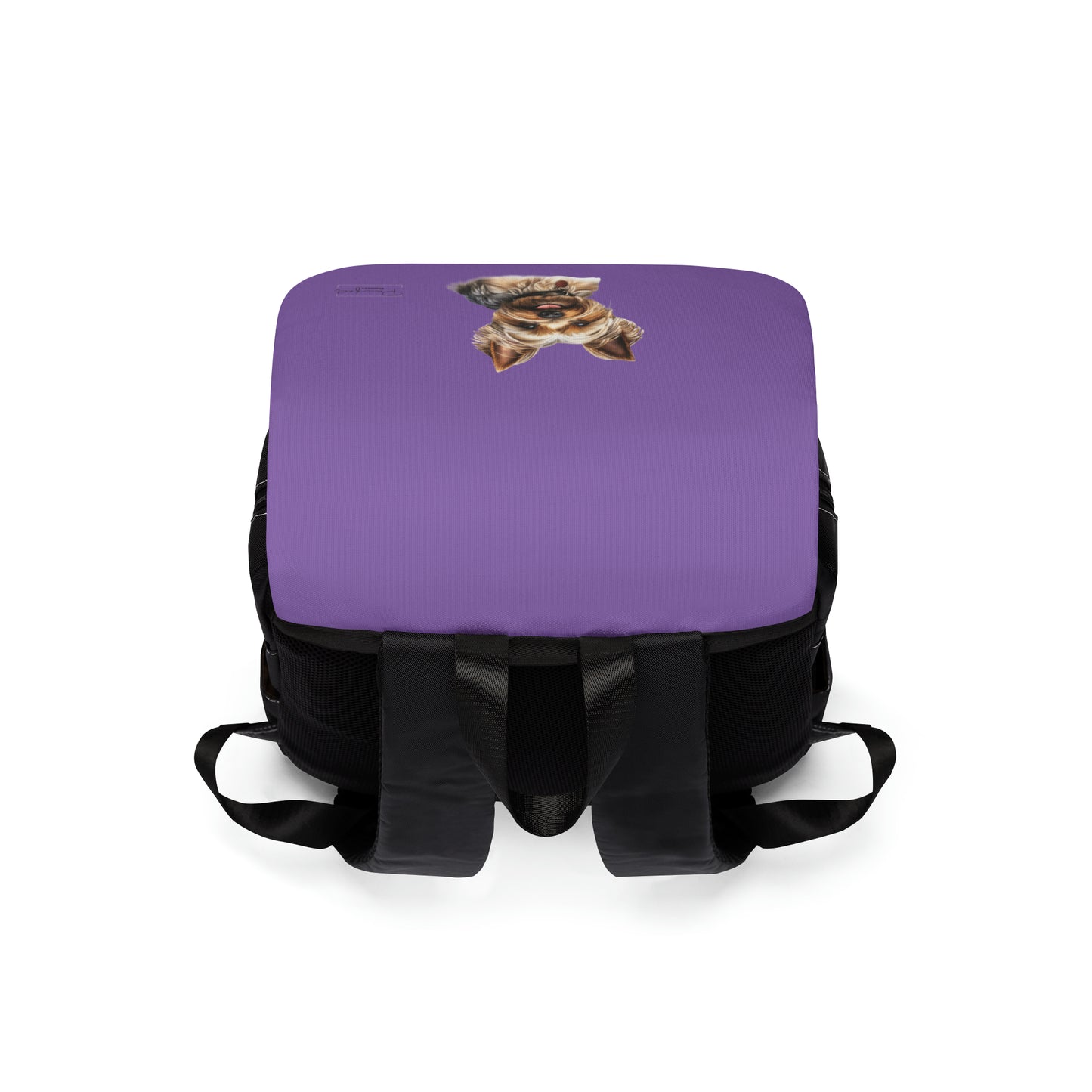 Yorkshire Terrier Unisex Casual Shoulder Backpack