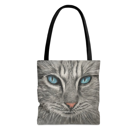 Tote Bag (Gris) - Chat Gris