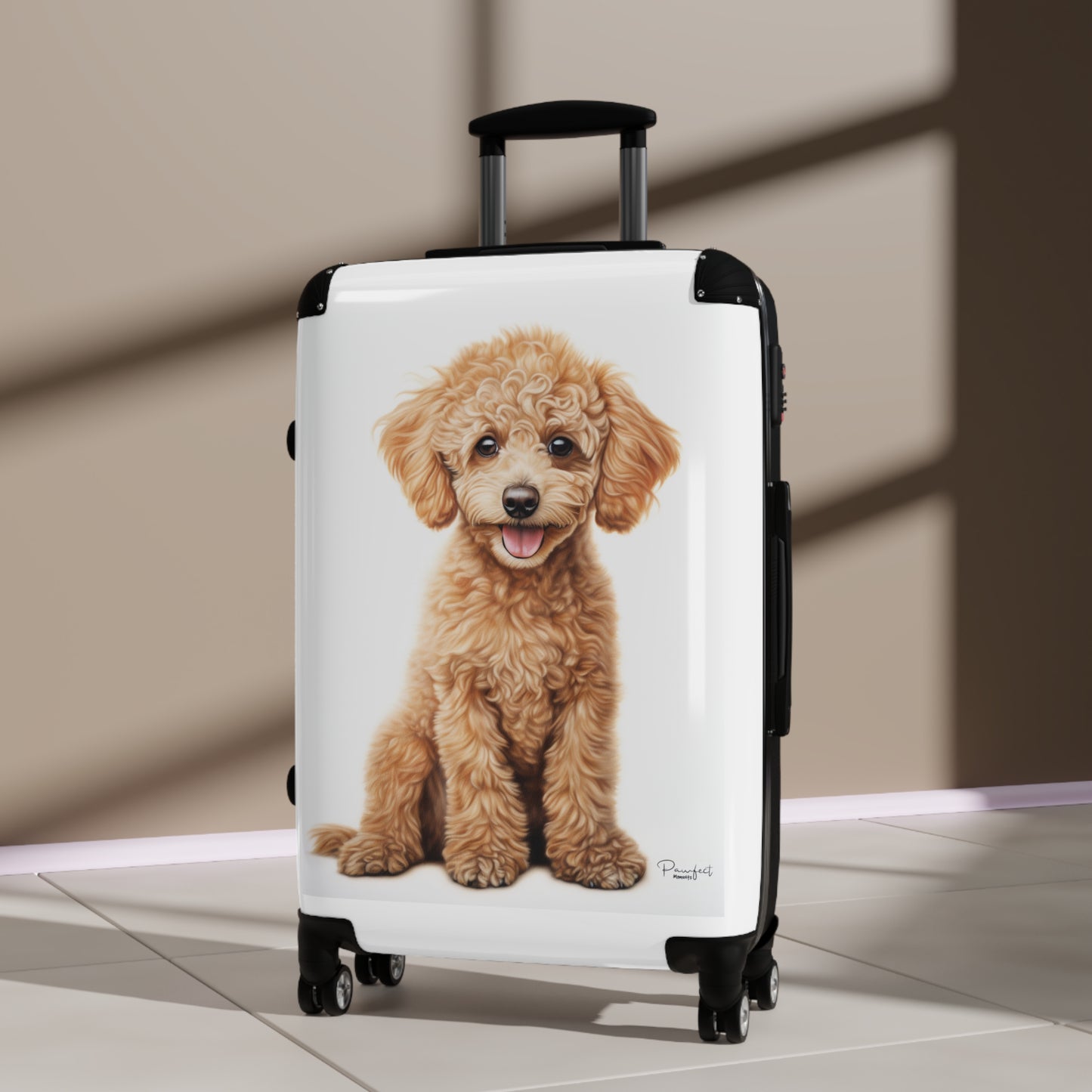 Poodle Suitcase