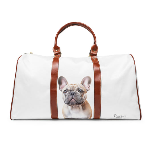 French Bulldog Waterproof Travel Bag