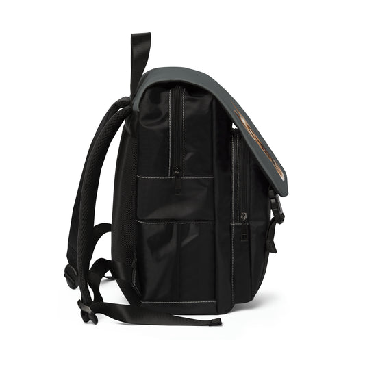 Yorkshire Terrier Unisex Casual Shoulder Backpack