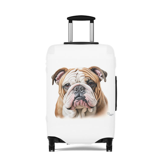 English Bulldog Luggage Cover