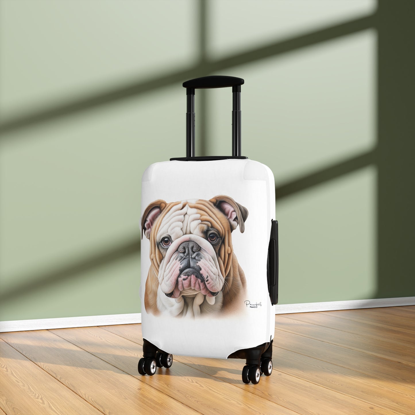 English Bulldog Luggage Cover