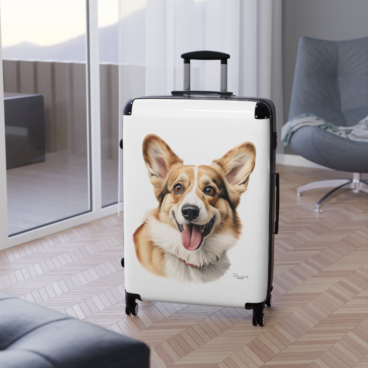 Corgi Suitcase