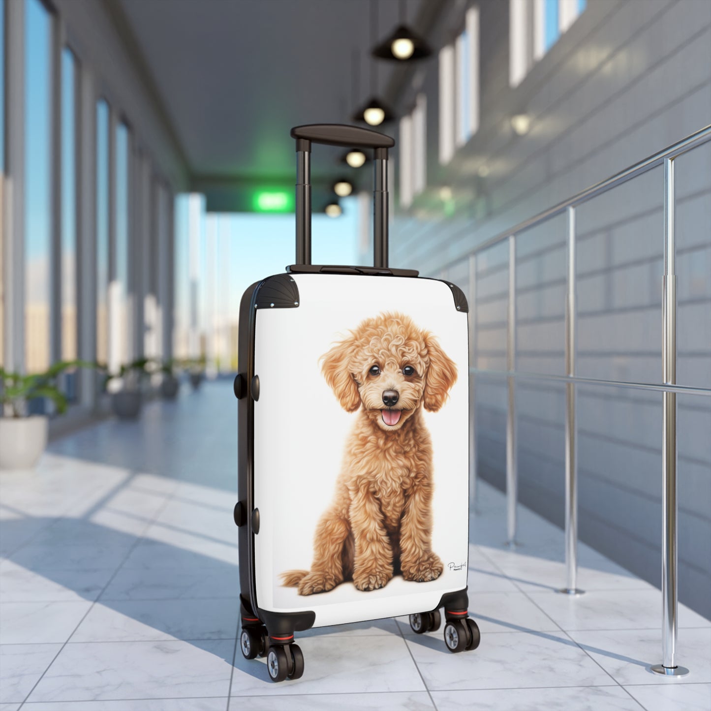 Poodle Suitcase