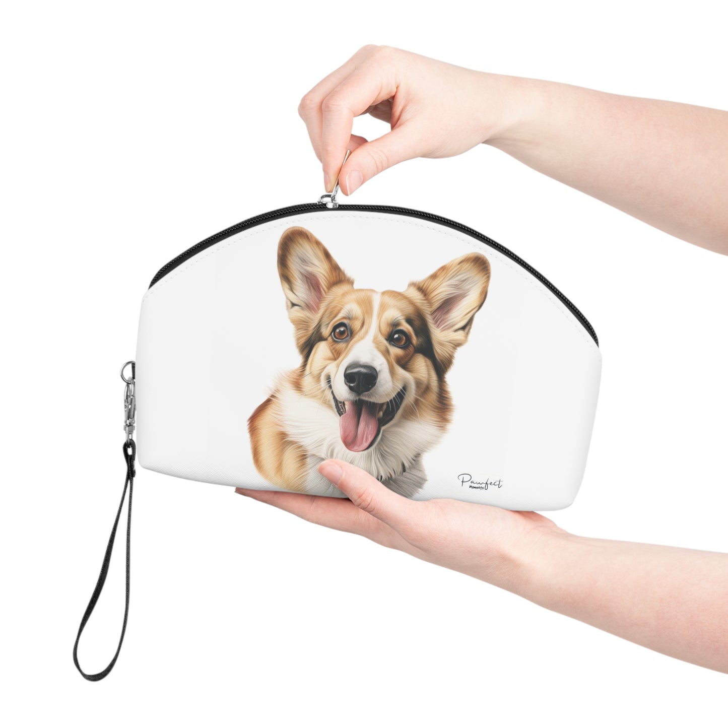 Trousse de Maquillage (Blanc) - Bouledogue Français