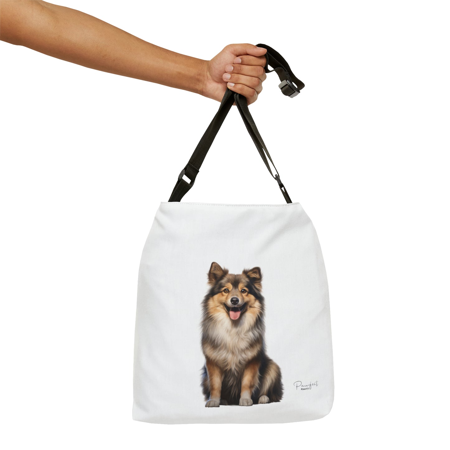 Finnish Lapphund Adjustable Tote Bag