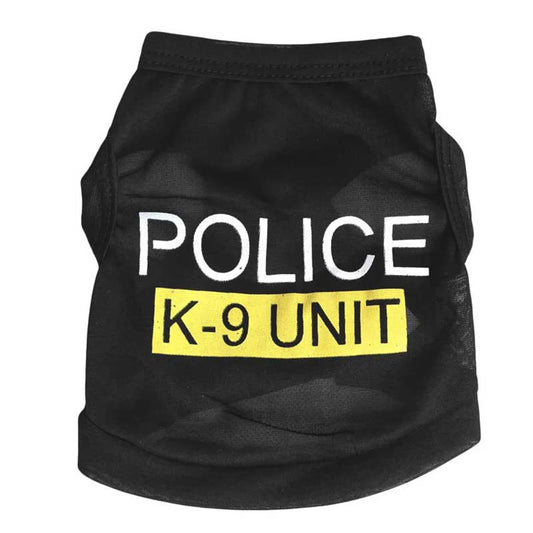 Law Enforcement Dog Vest Cosplay Costume