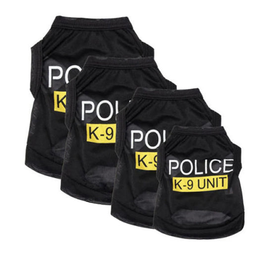 Law Enforcement Dog Vest Cosplay Costume