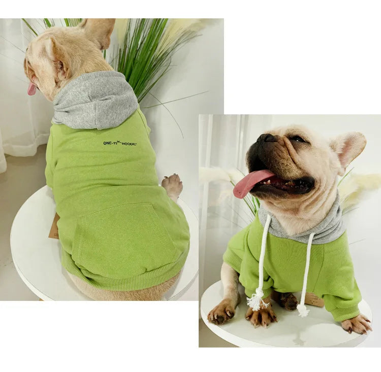 Two-tone Hoodie Matching Set