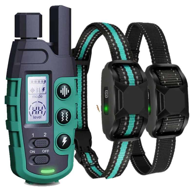 Waterproof Dog Training Collar with Remote Control for up to 3300 Ft