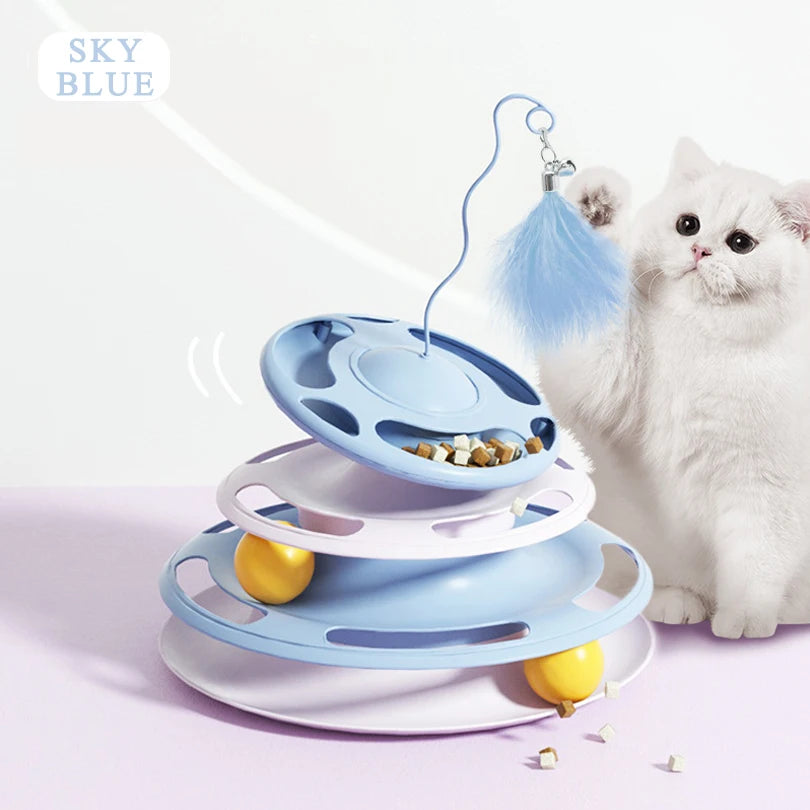 Rechargeable 2-in-1 Smart Interactive Cat Toy