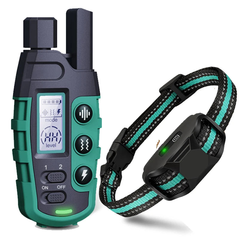 Waterproof Dog Training Collar with Remote Control for up to 3300 Ft