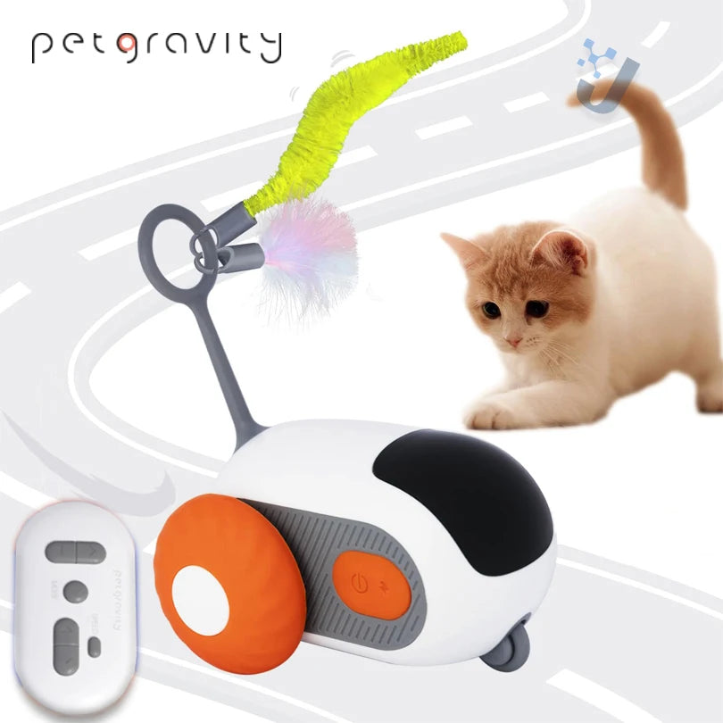 Rechargeable 2-in-1 Smart Interactive Cat Toy