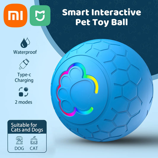 Rechargeable LED Automatic Bounce Ball for Dogs