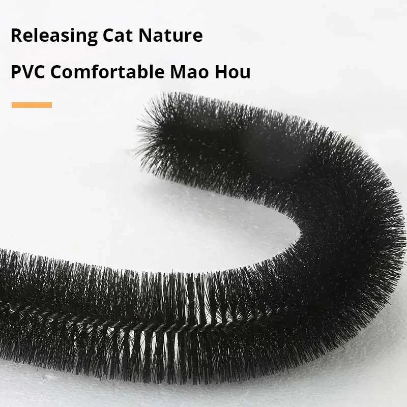 Feline Self Grooming/Massage Arch with Scratching Pad