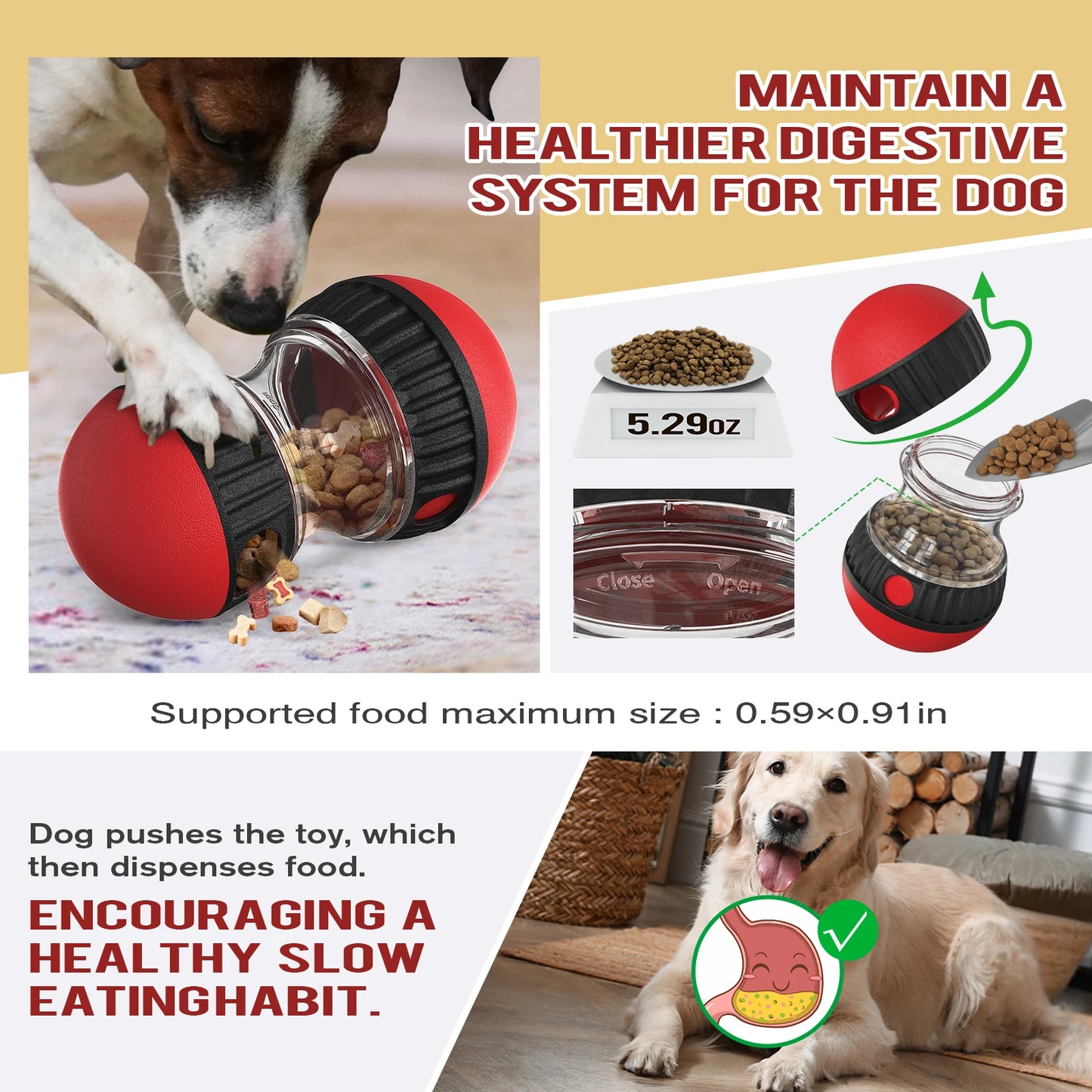 Interactive Food/Treat Dispenser