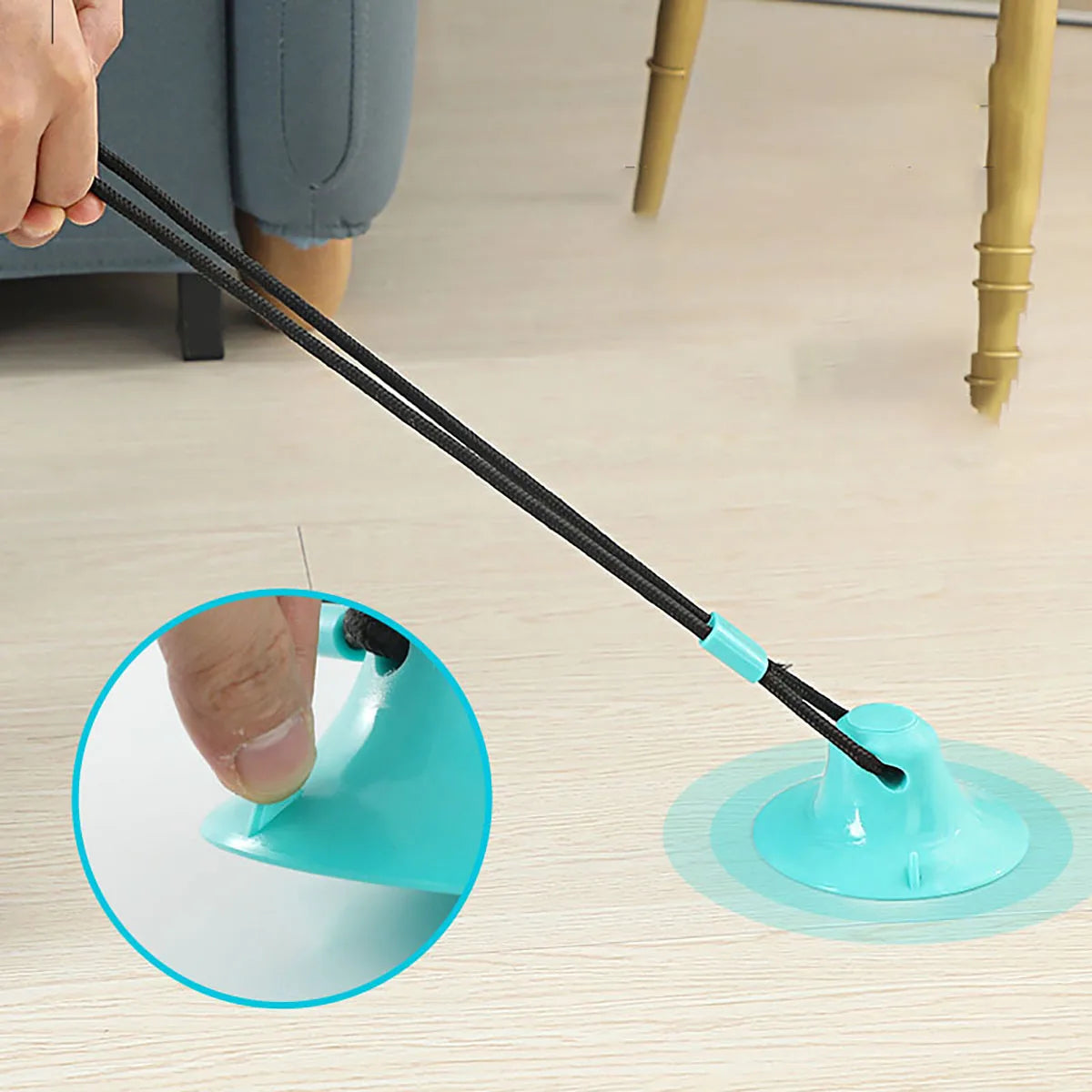 Treat Dispenser Ball with Tug-of-war Suction Cup (3 in 1)