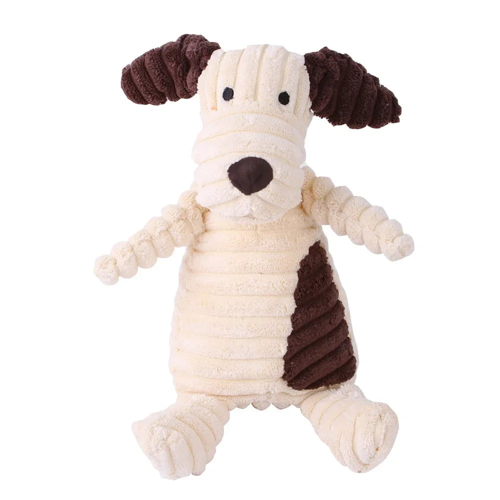 Corduroy Plush Squeaky Toy