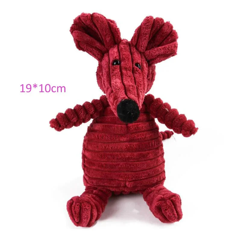 Corduroy Plush Squeaky Toy
