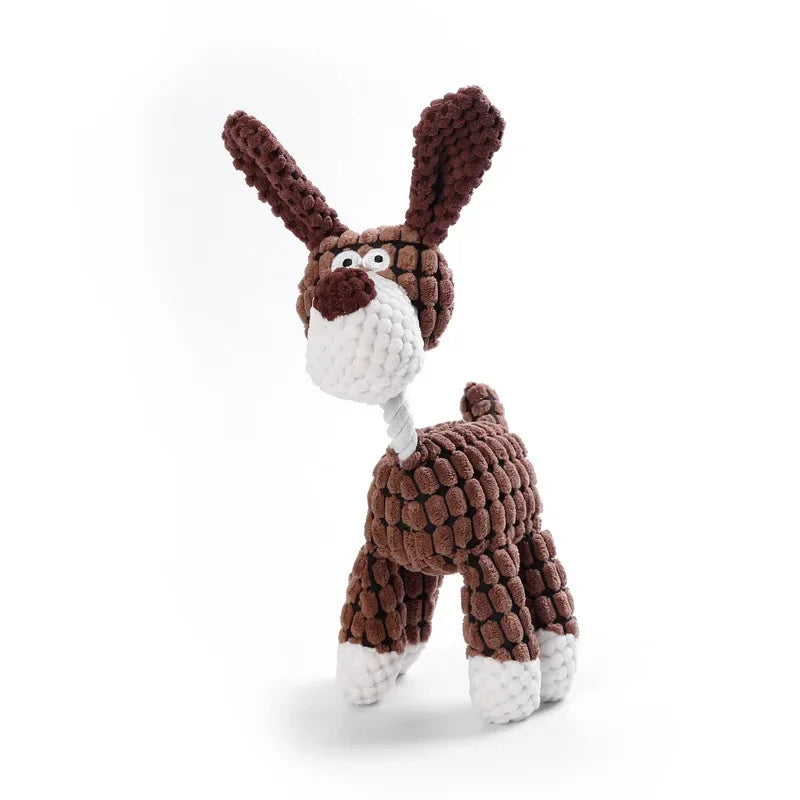 Corduroy Plush Squeaky Toy
