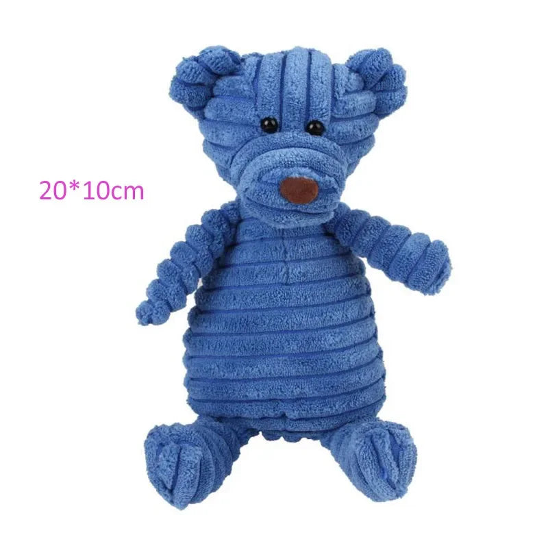 Corduroy Plush Squeaky Toy