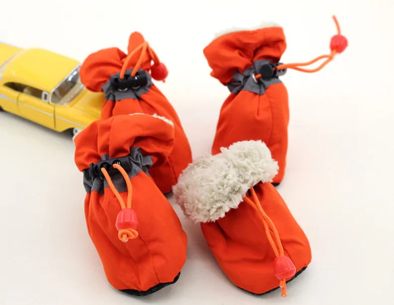 Winter Anti-Slip Snow Booties (4 pcs)