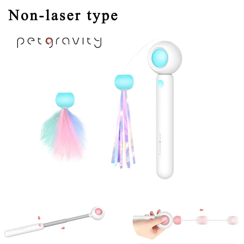 Rechargeable 2-in-1 Smart Interactive Cat Toy