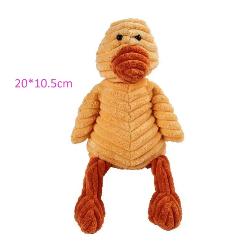 Corduroy Plush Squeaky Toy