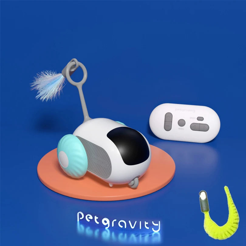 Rechargeable 2-in-1 Smart Interactive Cat Toy
