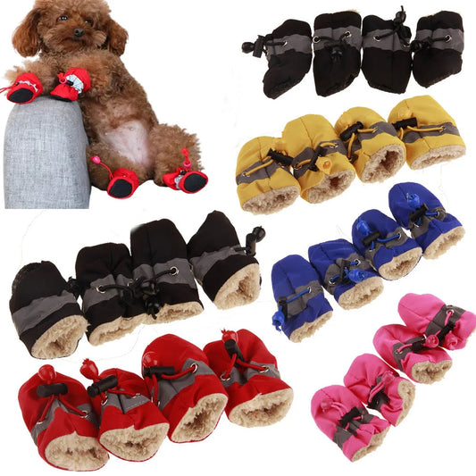 Winter Anti-Slip Snow Booties (4 pcs)