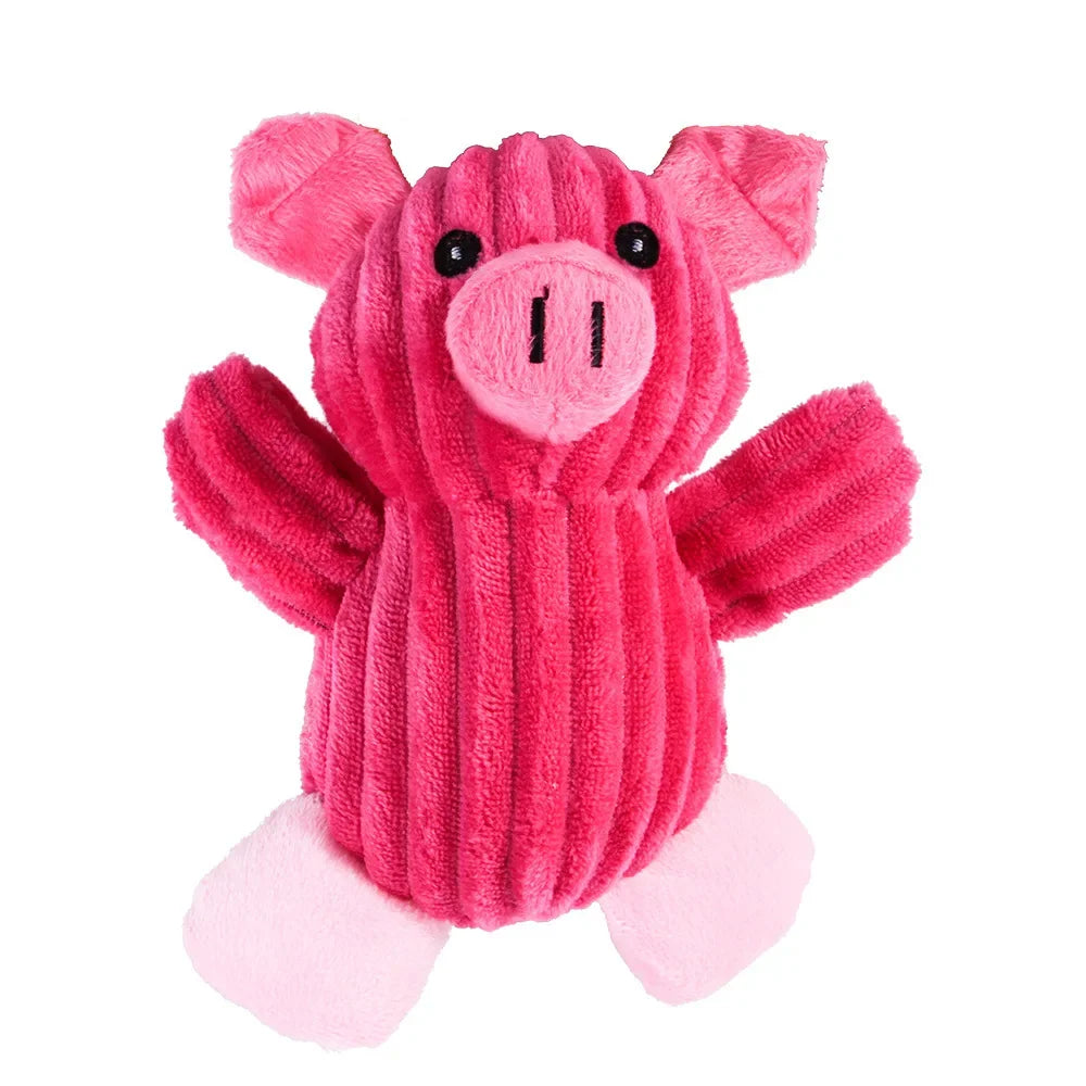 Corduroy Plush Squeaky Toy