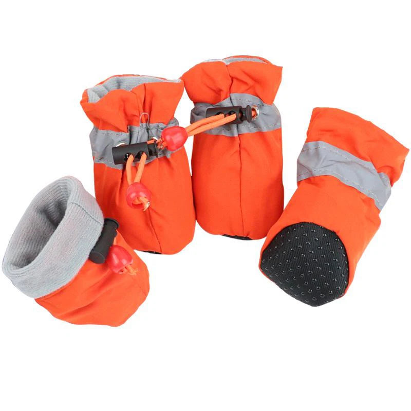 Winter Anti-Slip Snow Booties (4 pcs)