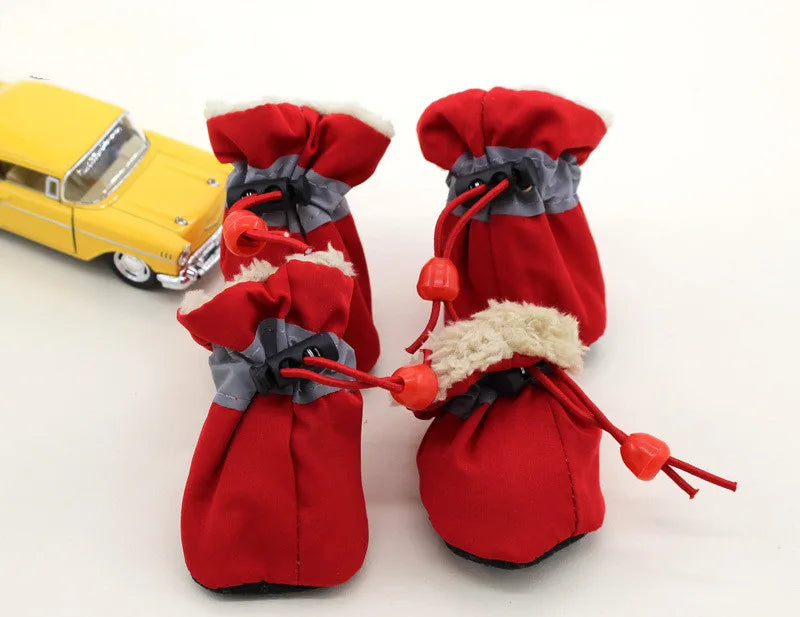 Winter Anti-Slip Snow Booties (4 pcs)