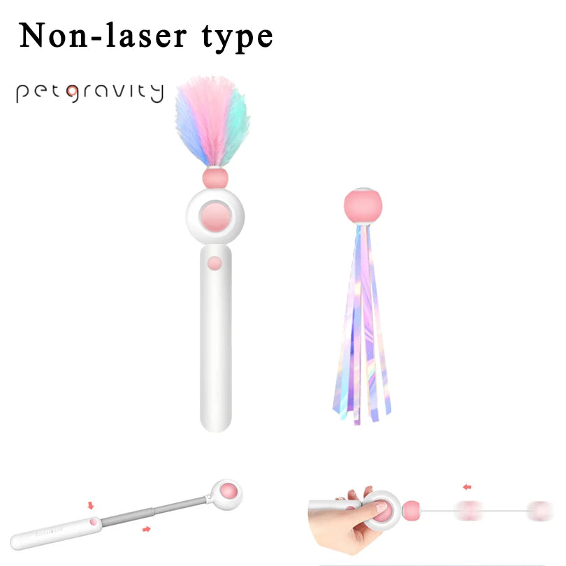 Rechargeable 2-in-1 Smart Interactive Cat Toy