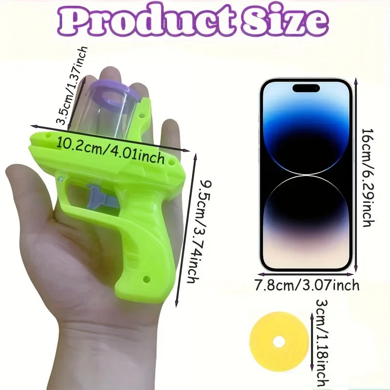Turnip Gun with Reusable Foam Discs