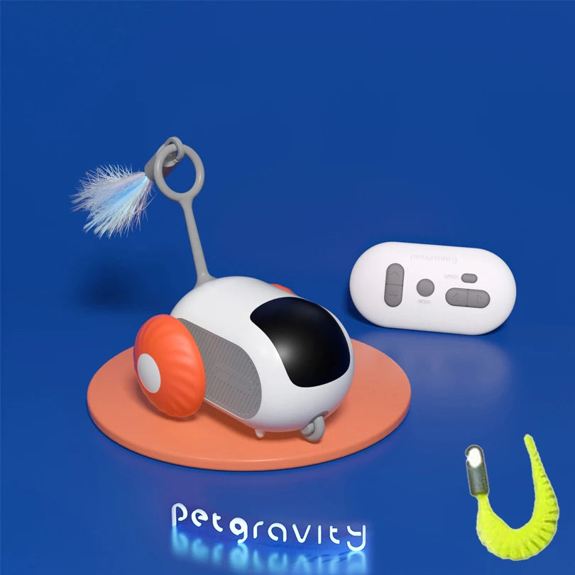 Rechargeable 2-in-1 Smart Interactive Cat Toy
