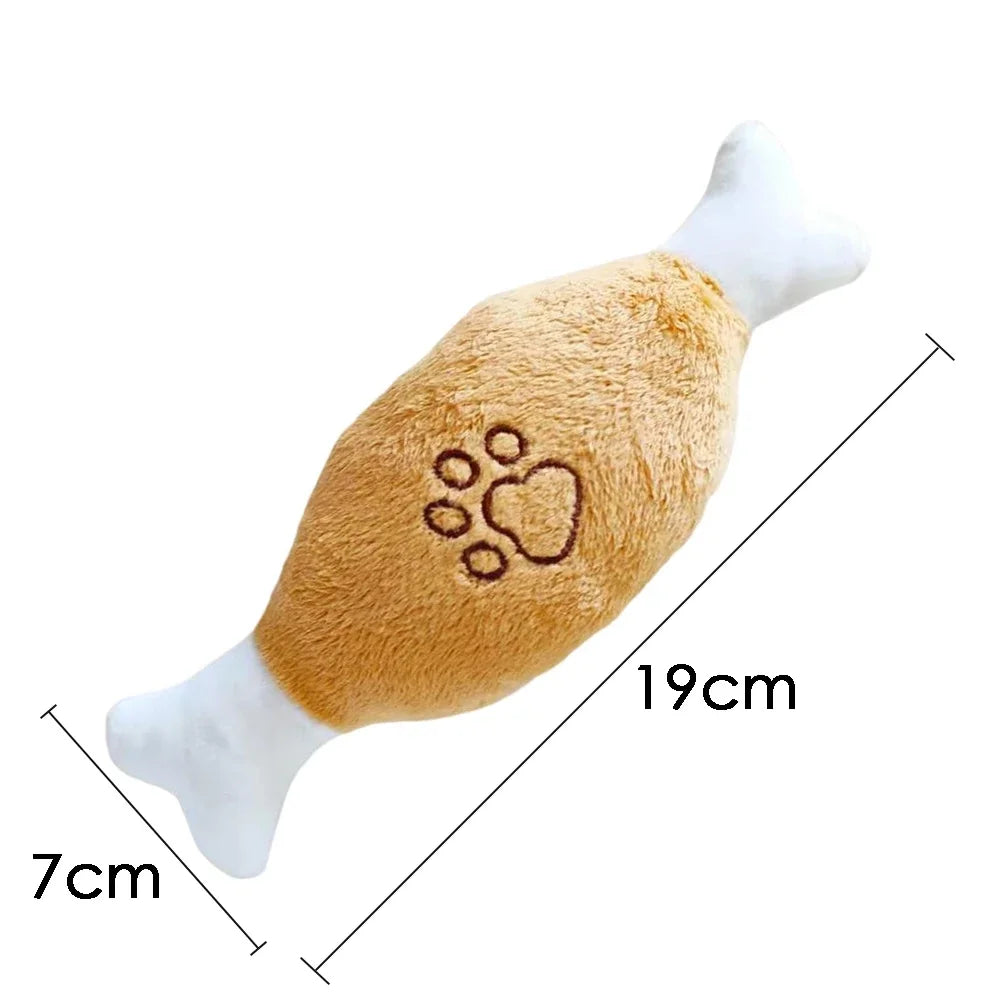 Corduroy Plush Squeaky Toy