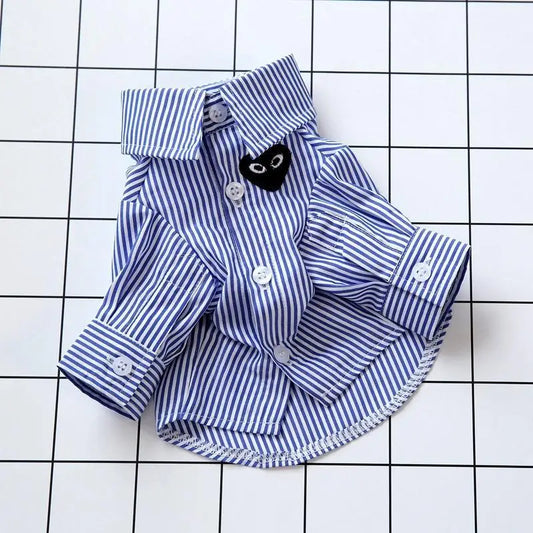 Pet and Owner Matching Dress Shirt Set