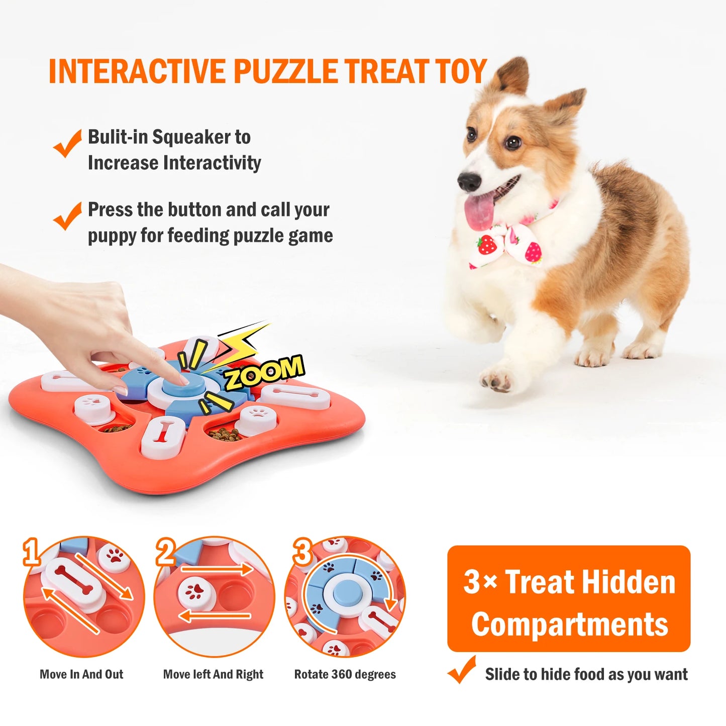 Treat Dispenser Puzzle Toy